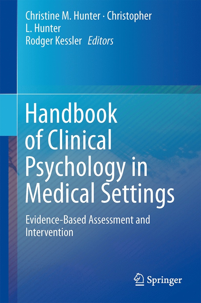 Handbook of Clinical Psychology in Medical Settings 1