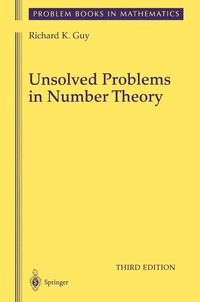 bokomslag Unsolved Problems in Number Theory