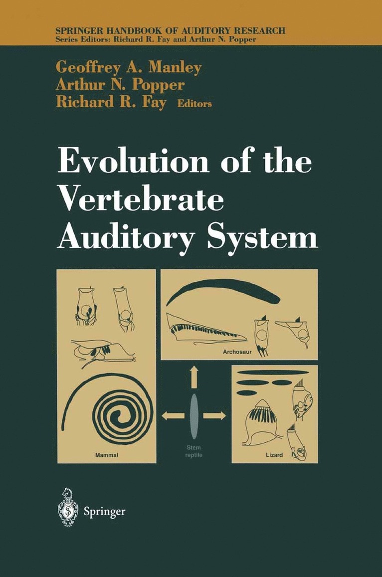 Geoffrey A. Manley, Richard R. Fay - Evolution of the Vertebrate Auditory System, Inbunden