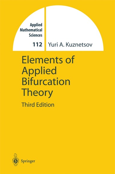 bokomslag Elements of Applied Bifurcation Theory