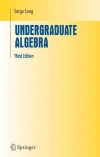 bokomslag Undergraduate Algebra