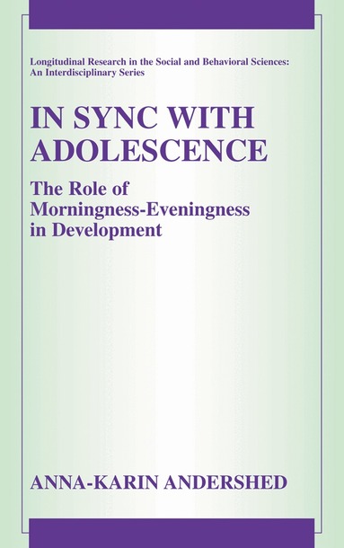 Anna-Karin Andershed - In Sync with Adolescence, Inbunden
