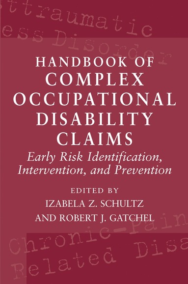 bokomslag Handbook of Complex Occupational Disability Claims