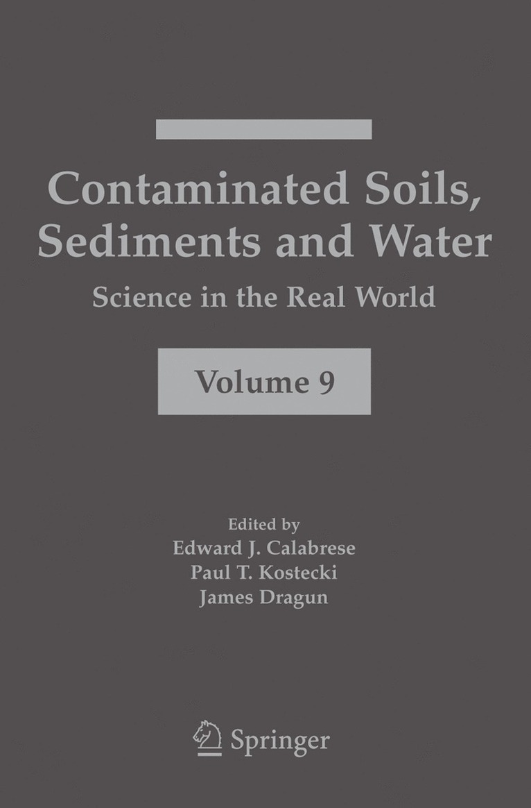 Contaminated Soils, Sediments and Water: