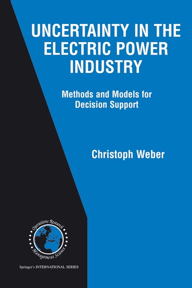 Christoph Weber - Uncertainty in the Electric Power Industry, Inbunden