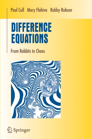 Paul Cull, Mary Flahive, Robby Robson - Difference Equations, Häftad