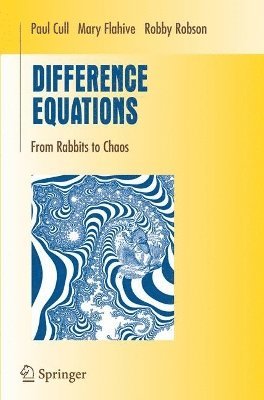 Paul Cull, Mary Flahive, Robby Robson - Difference Equations, Häftad