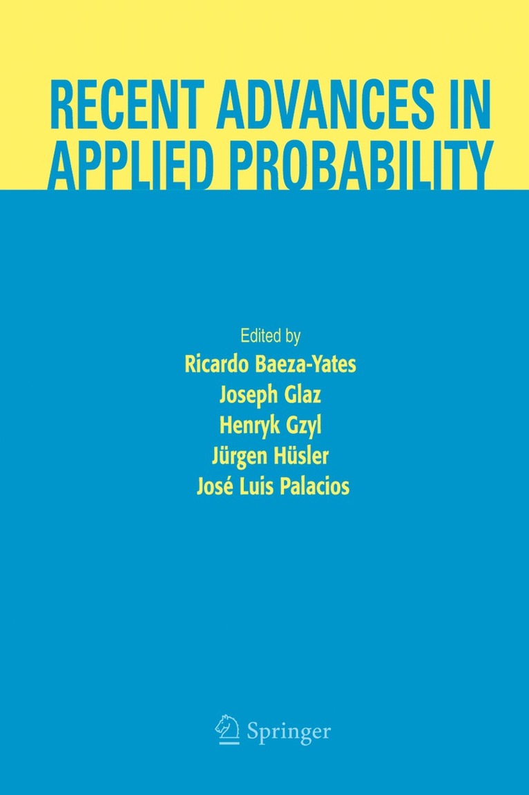 Recent Advances in Applied Probability 1