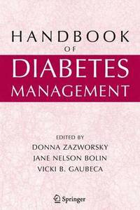 bokomslag Handbook of Diabetes Management