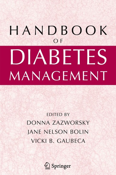 bokomslag Handbook of Diabetes Management