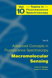 bokomslag Advanced Concepts in Fluorescence Sensing