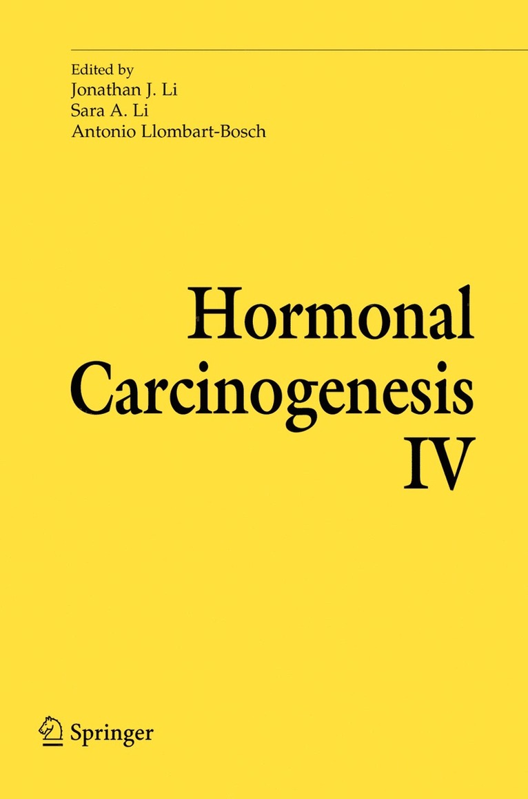 Jonathan J. Li, Sara Antonia Li, Antonio Llombart-Bosch - Hormonal Carcinogenesis IV, Inbunden