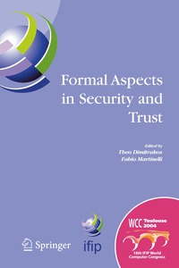 bokomslag Formal Aspects in Security and Trust