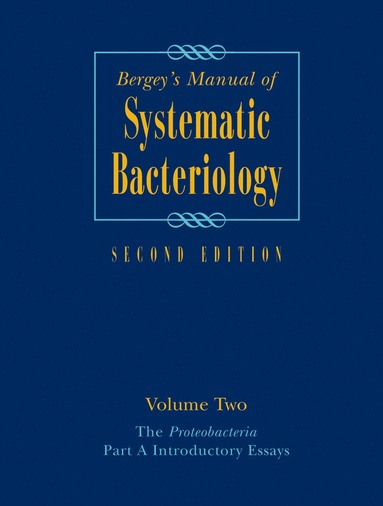 bokomslag Bergey's Manual¿ of Systematic Bacteriology