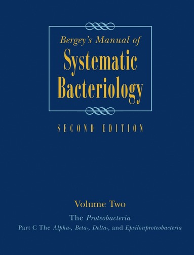 bokomslag Bergey's Manual of Systematic Bacteriology