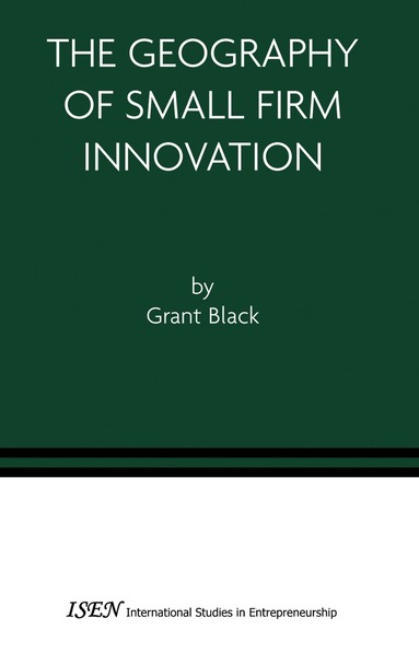 Grant Black - Geography of Small Firm Innovation, Häftad