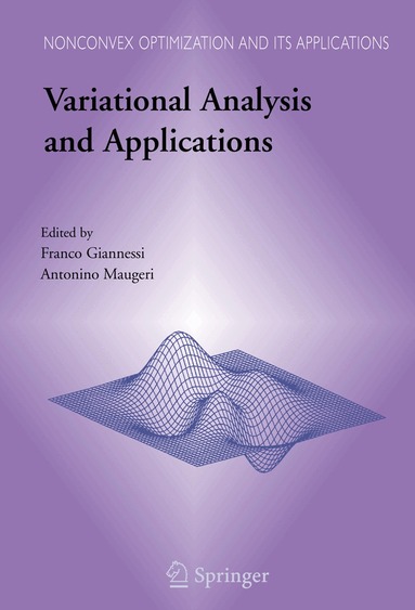 Franco Giannessi, Antonino Maugeri - Variational Analysis and Applications, Inbunden
