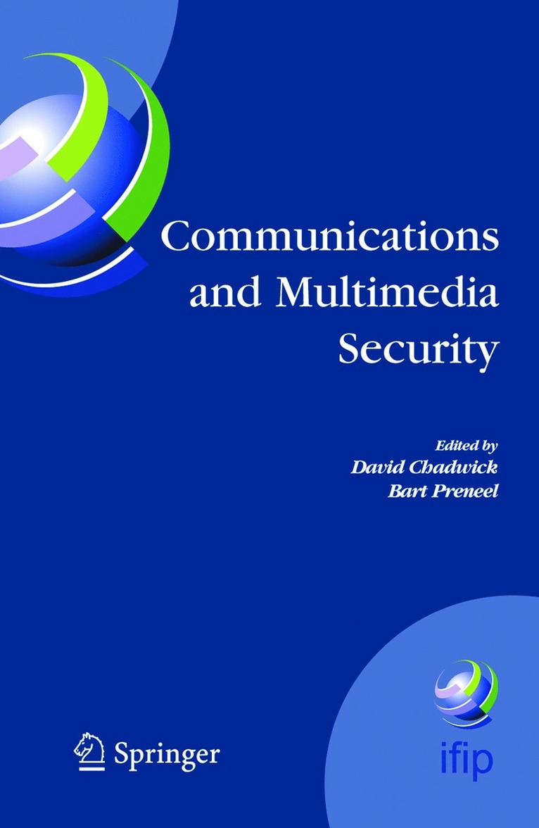 David Chadwick, Bart Preneel - Communications and Multimedia Security, Inbunden