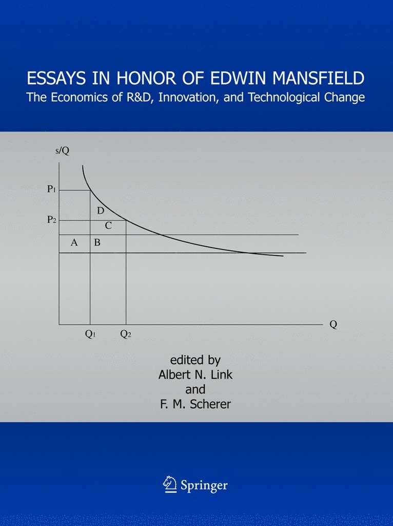 Albert N. Link, Frederic M. Scherer - Essays in Honor of Edwin Mansfield, Inbunden