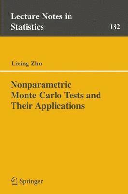 bokomslag Nonparametric Monte Carlo Tests and Their Applications