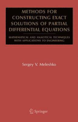 bokomslag Methods for Constructing Exact Solutions of Partial Differential Equations