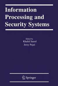 bokomslag Information Processing and Security Systems