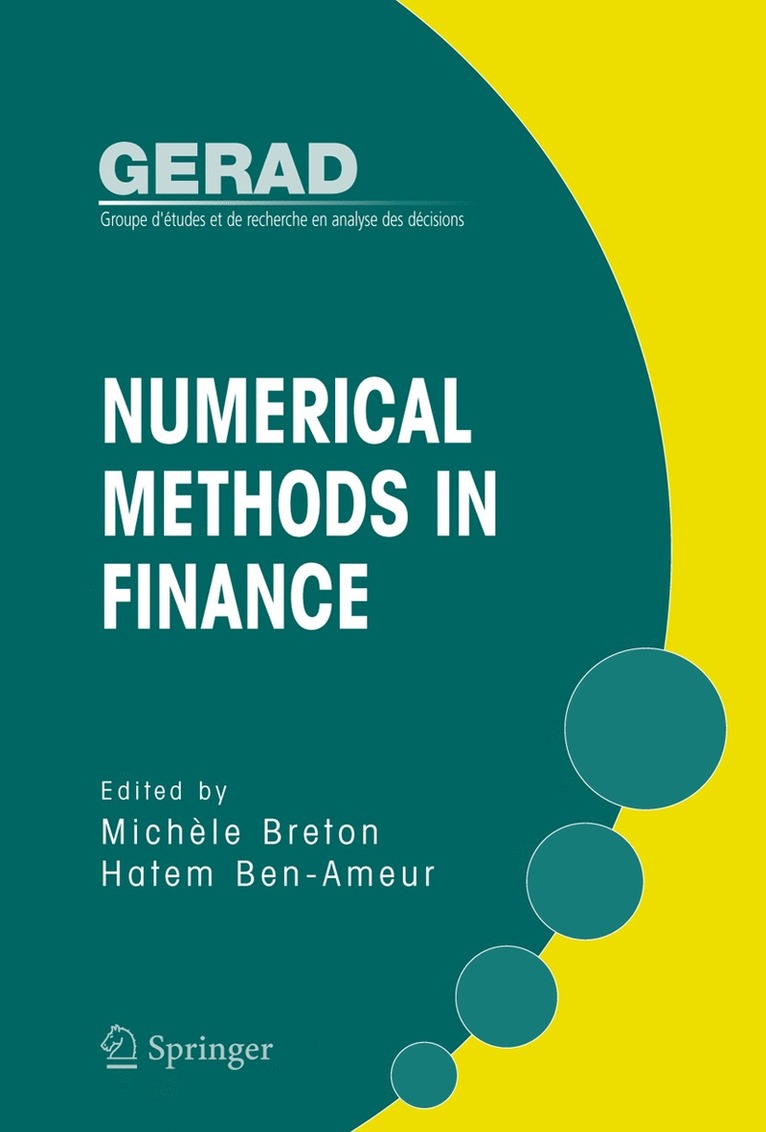 Michèle Breton, Hatem Ben-Ameur - Numerical Methods in Finance, Inbunden