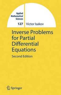 bokomslag Inverse Problems for Partial Differential Equations