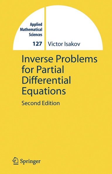 bokomslag Inverse Problems for Partial Differential Equations