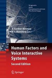 bokomslag Human Factors and Voice Interactive Systems