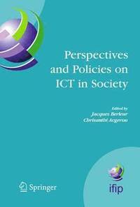 bokomslag Perspectives and Policies on ICT in Society