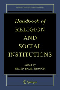 bokomslag Handbook of Religion and Social Institutions