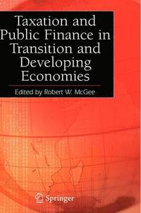 bokomslag Taxation and Public Finance in Transition and Developing Economies