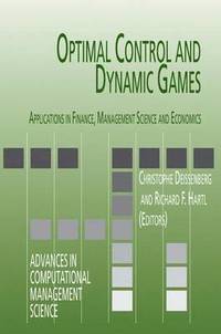 bokomslag Optimal Control and Dynamic Games