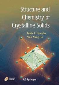 bokomslag Structure and Chemistry of Crystalline Solids