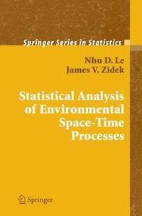 bokomslag Statistical Analysis of Environmental Space-Time Processes