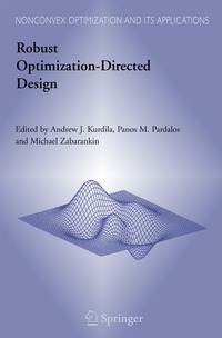 bokomslag Robust Optimization-Directed Design