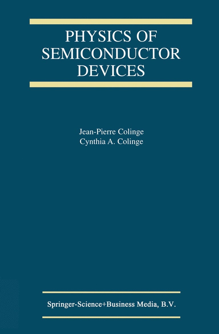 Physics of Semiconductor Devices 1