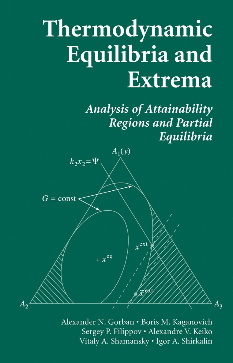 Alexander N. Gorban, Boris M. Kaganovich, Sergey P. Filippov, Alexandre V. Keiko, Vitaly A. Shamansky, Igor A. Shirkalin - Thermodynamic Equilibria and Extrema, Inbunden