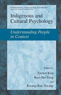 bokomslag Indigenous and Cultural Psychology