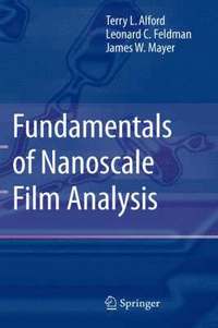 bokomslag Fundamentals of  Nanoscale Film Analysis