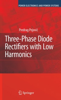 bokomslag Three-Phase Diode Rectifiers with Low Harmonics