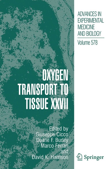 bokomslag Oxygen Transport to Tissue XXVII