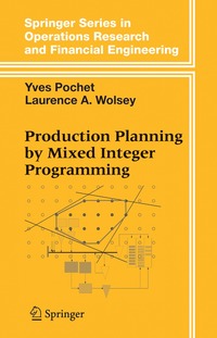 bokomslag Production Planning by Mixed Integer Programming