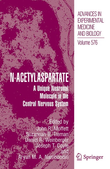 John Moffett, Suzannah B. Tieman, Daniel R. Weinberger, Joseph T. Coyle, Aryan M. A. Namboodiri - N-Acetylaspartate, Inbunden