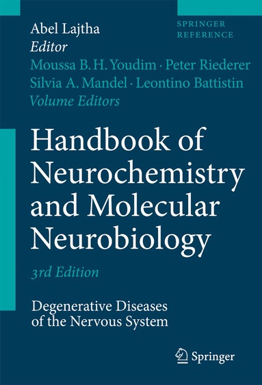 Moussa B.H. Youdim, Peter Riederer, Sylvia A. Mandel, Leontino Battistin - Handbook of Neurochemistry and Molecular Neurobiology, Inbunden