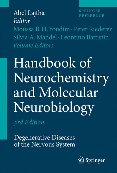 bokomslag Handbook of Neurochemistry and Molecular Neurobiology