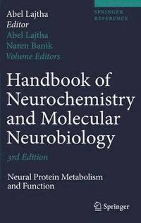 bokomslag Handbook of Neurochemistry and Molecular Neurobiology