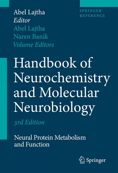 bokomslag Handbook of Neurochemistry and Molecular Neurobiology