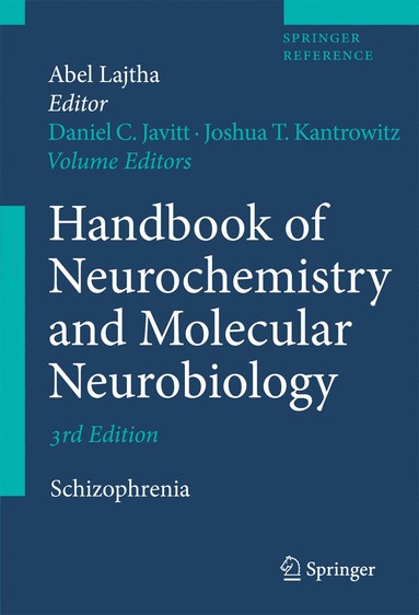 bokomslag Handbook of Neurochemistry and Molecular Neurobiology